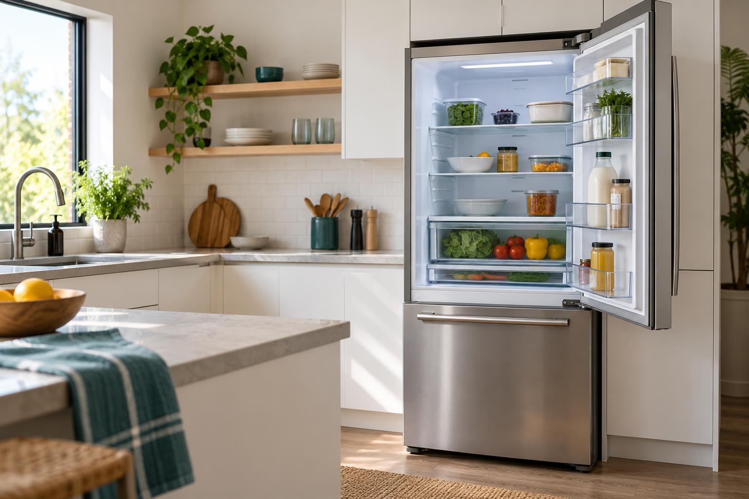 Fridge & freezer repairs appliance illustration