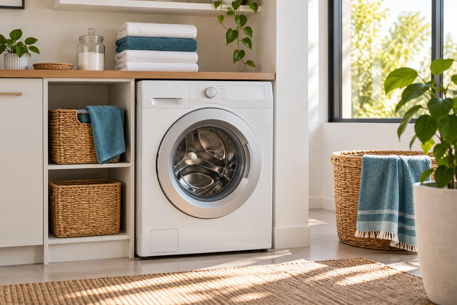Washing machine repairs appliance illustration